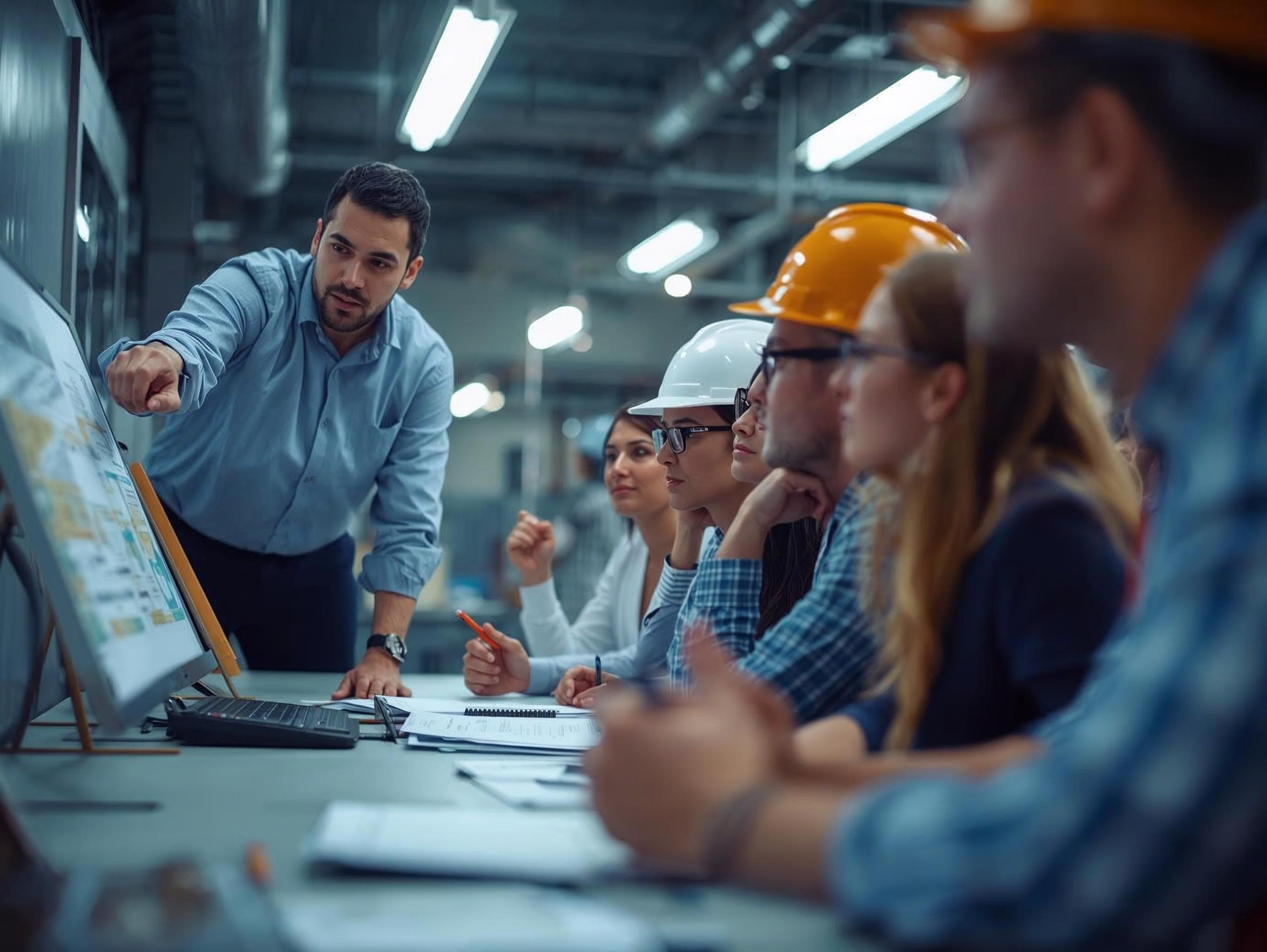 Fuel truck operator scanning RFID tags before connecting hoses